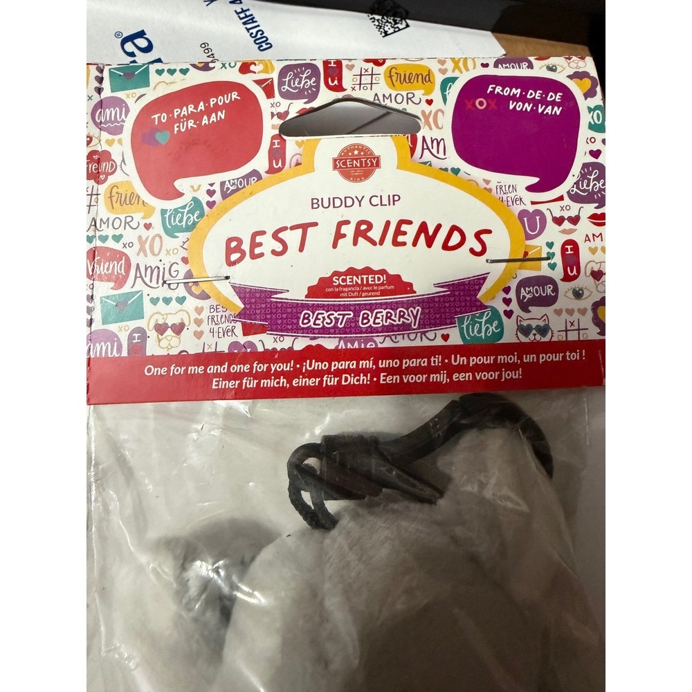 Scentsy Buddy Clip Best Friends Koala Best Berry Scented Plush 2-Pack New - Picture 3 of 7